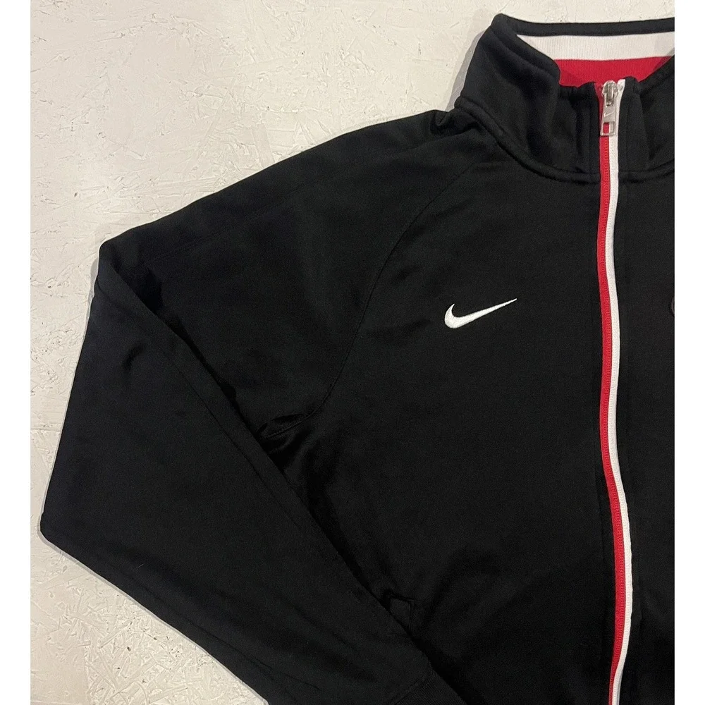 MANCHESTER UNITED 2013 SOCCER TRACK JACKET NIKE #478167-010 Size S‎ Black Color